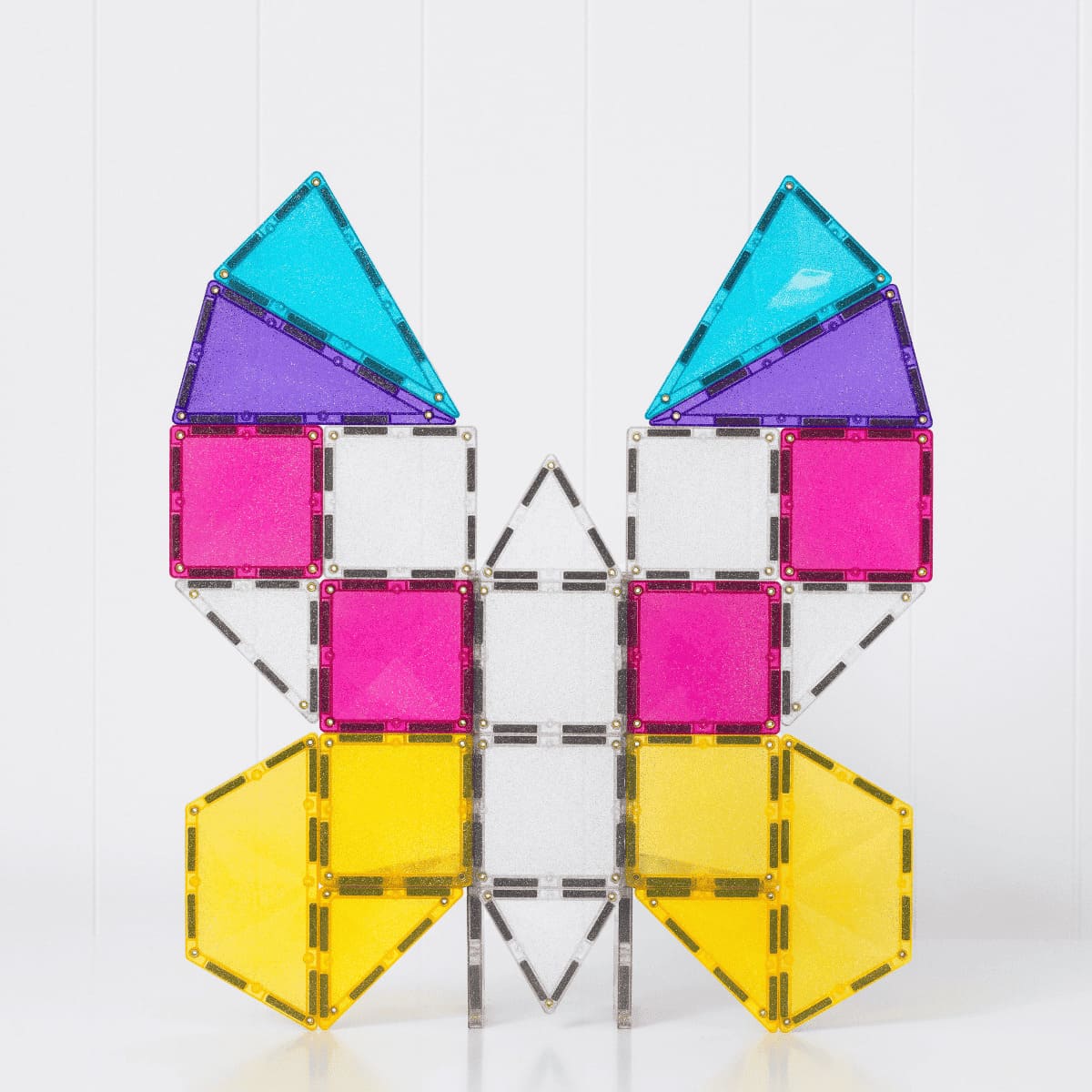 Connetix Magnetic Tiles Glitter Unicorn Pack