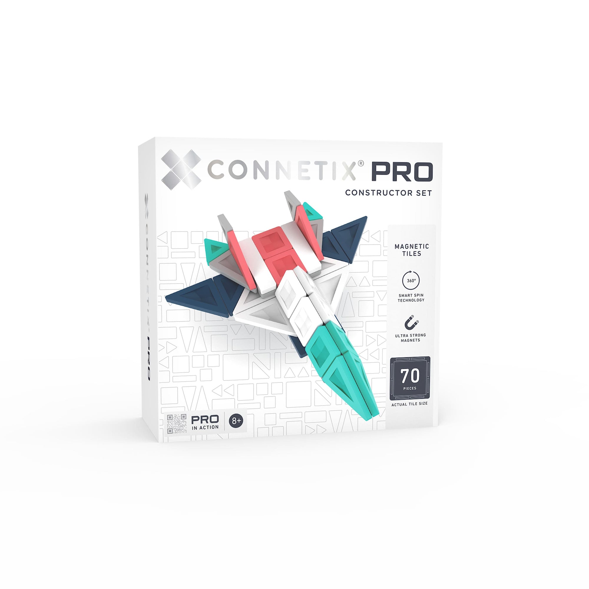 Connetix Magnetic Tiles PRO Constructor Set 70 pc