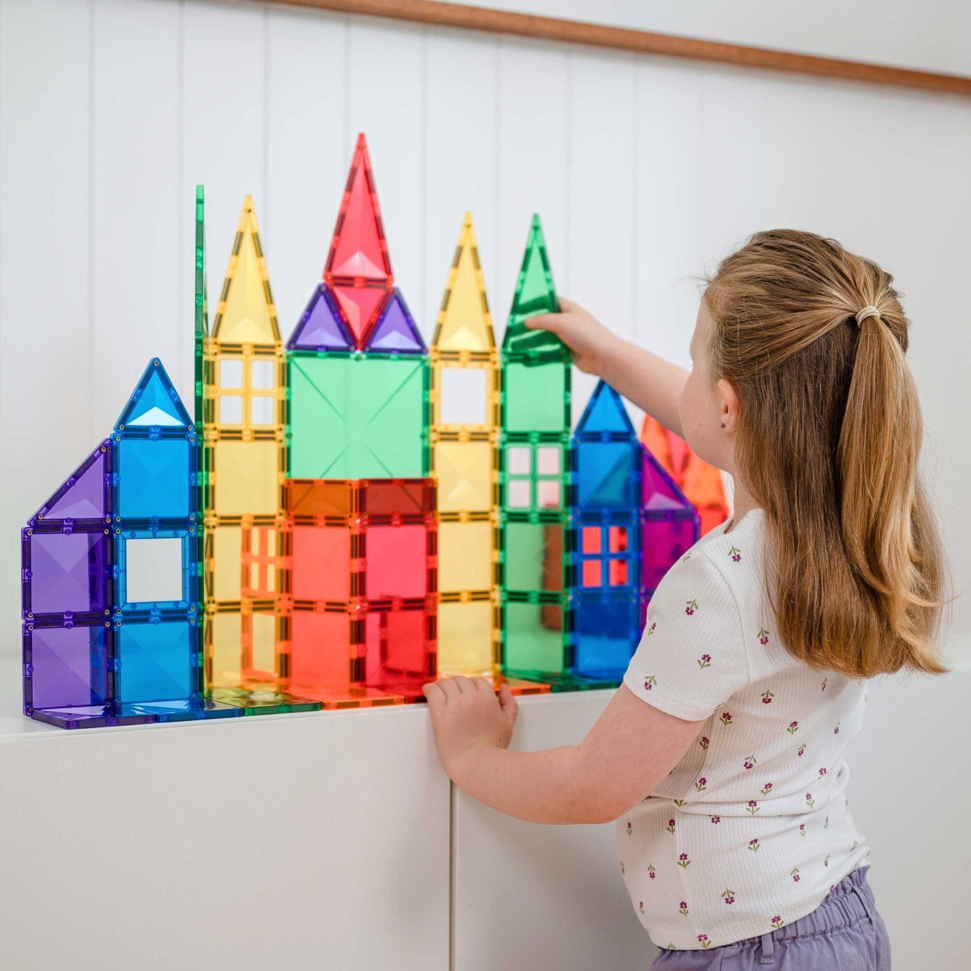 Connetix Magnetic Tiles Rainbow Creative Pack 102 pc