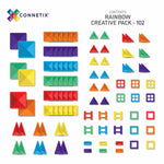 Load image into Gallery viewer, Connetix Magnetic Tiles Rainbow Creative Pack 102 pc
