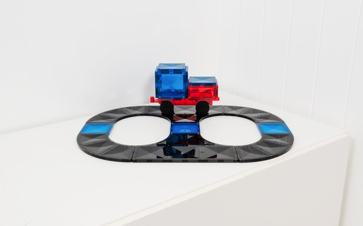 Connetix Magnetic Tiles Ramps & Intersections Pack 16 pc – Little Junior Co