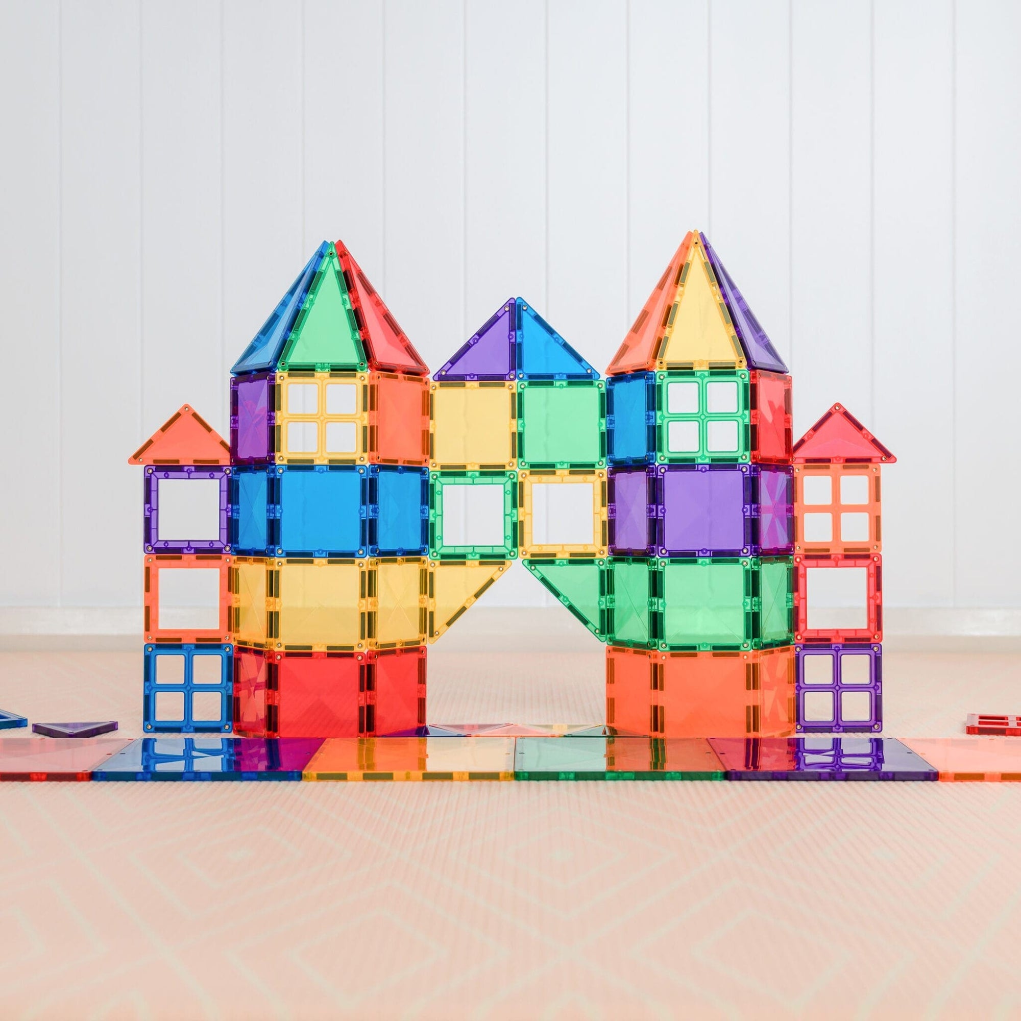 Connetix Magnetic Tiles Rainbow Starter Pack 60 pc