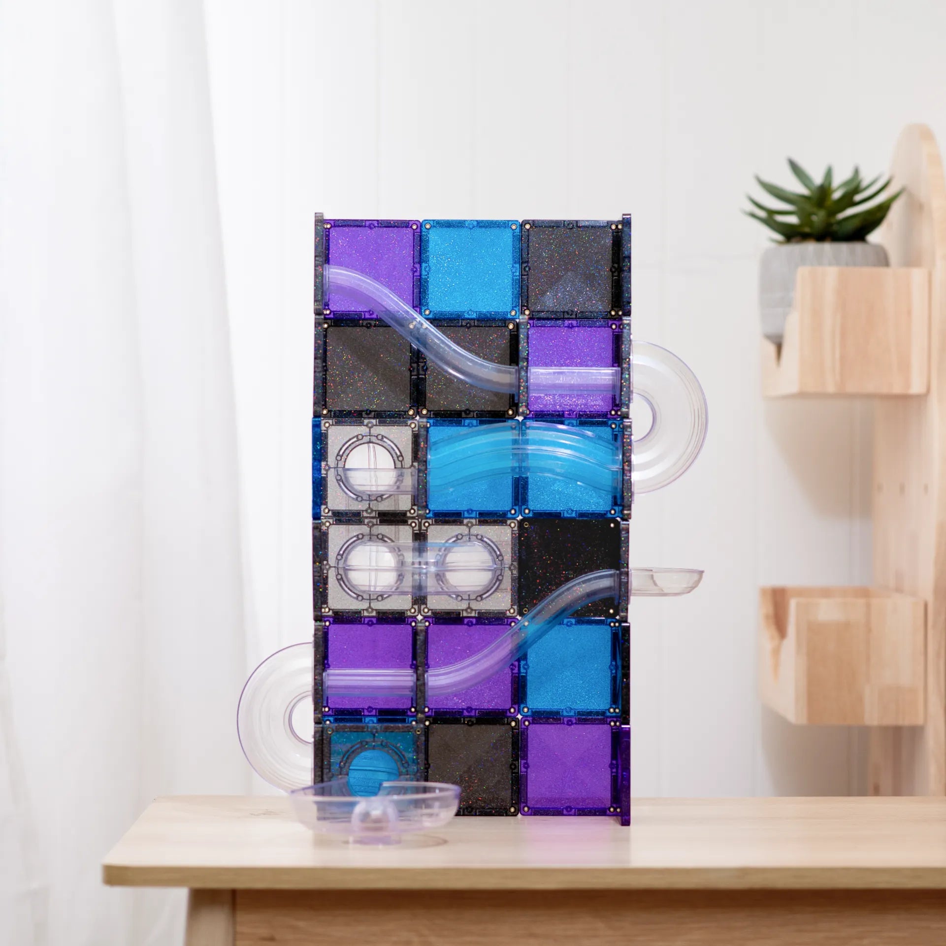 Connetix Tiles Galaxy Ball Run Pack