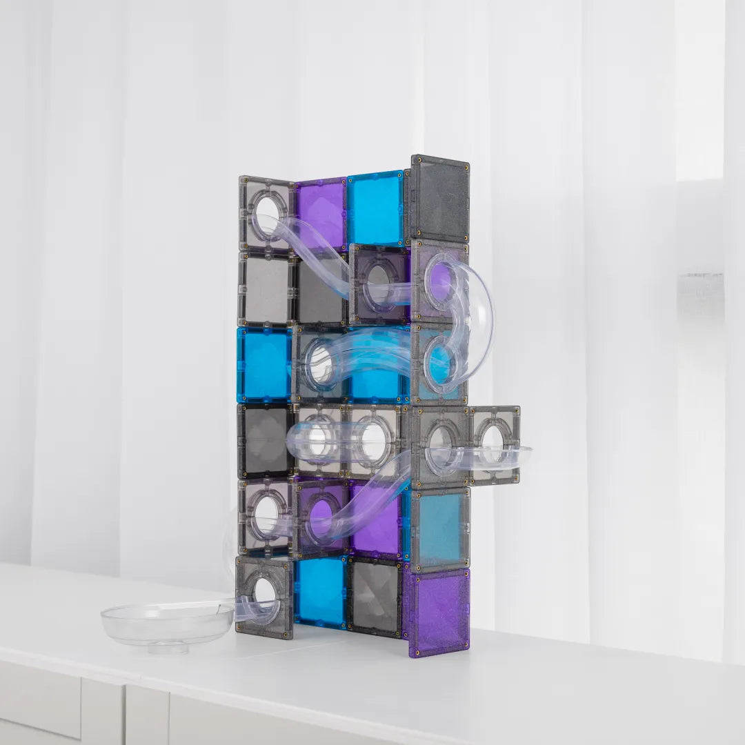 Connetix Tiles Ball Run Galaxy Pack 61 pc