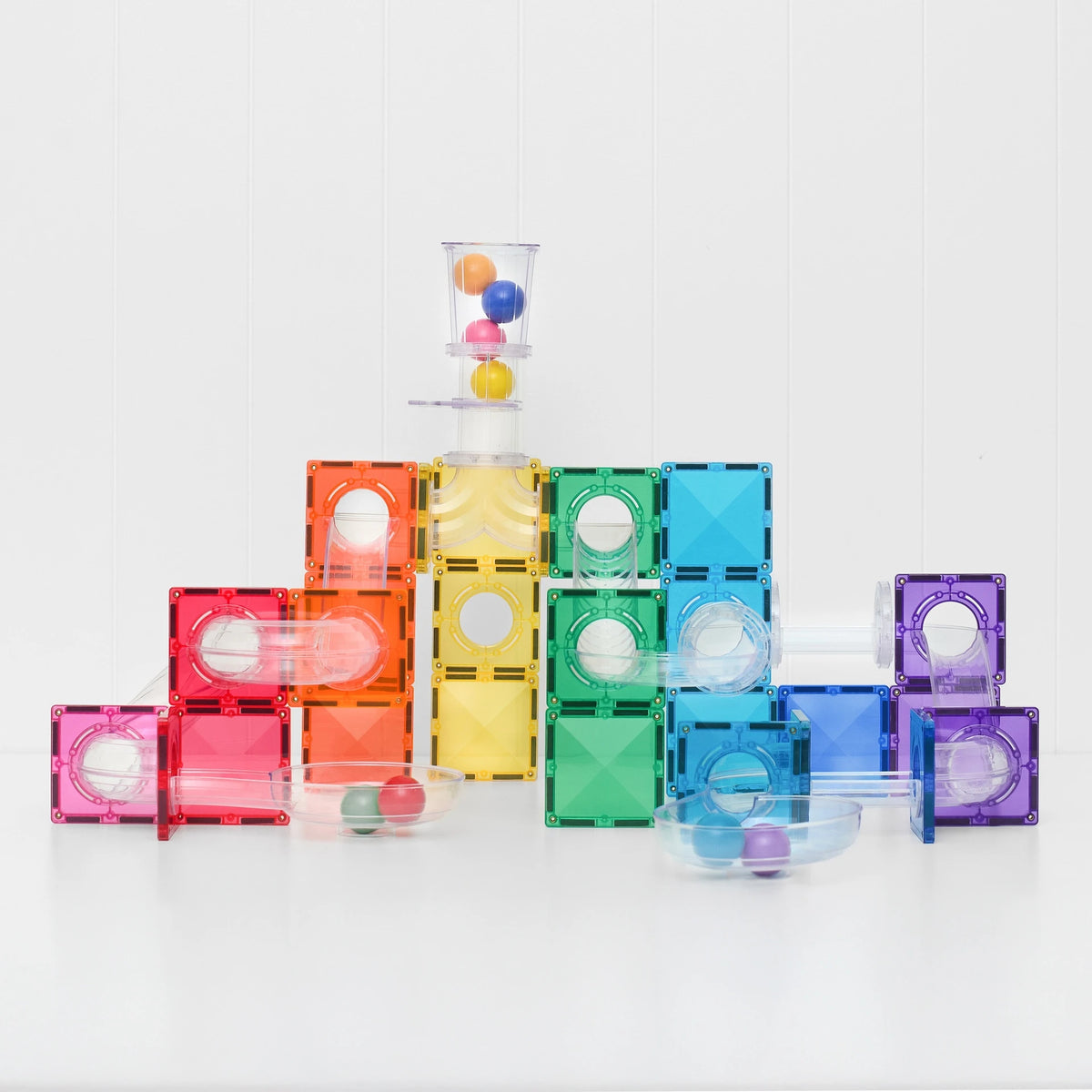 Connetix Tiles Bright Ball Run Pack 114 pc