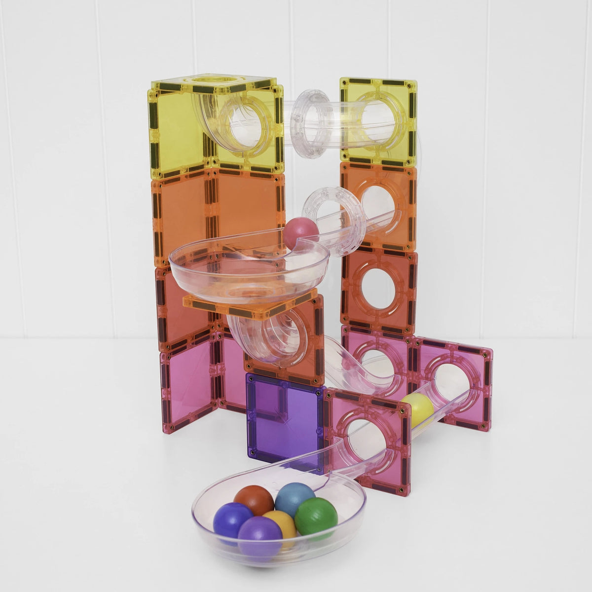 Connetix Tiles Bright Ball Run Pack 114 pc