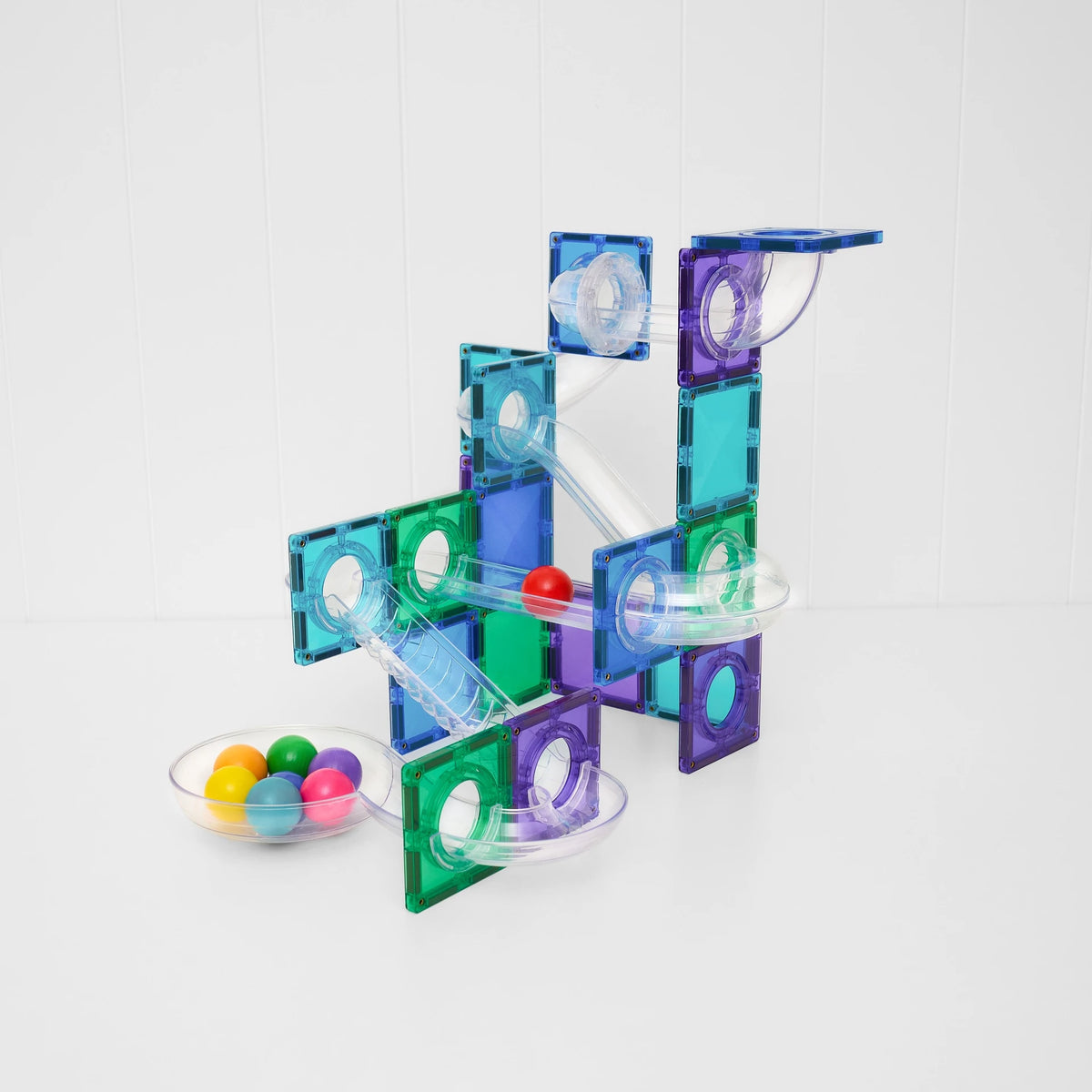 Connetix Tiles Bright Ball Run Pack 114 pc