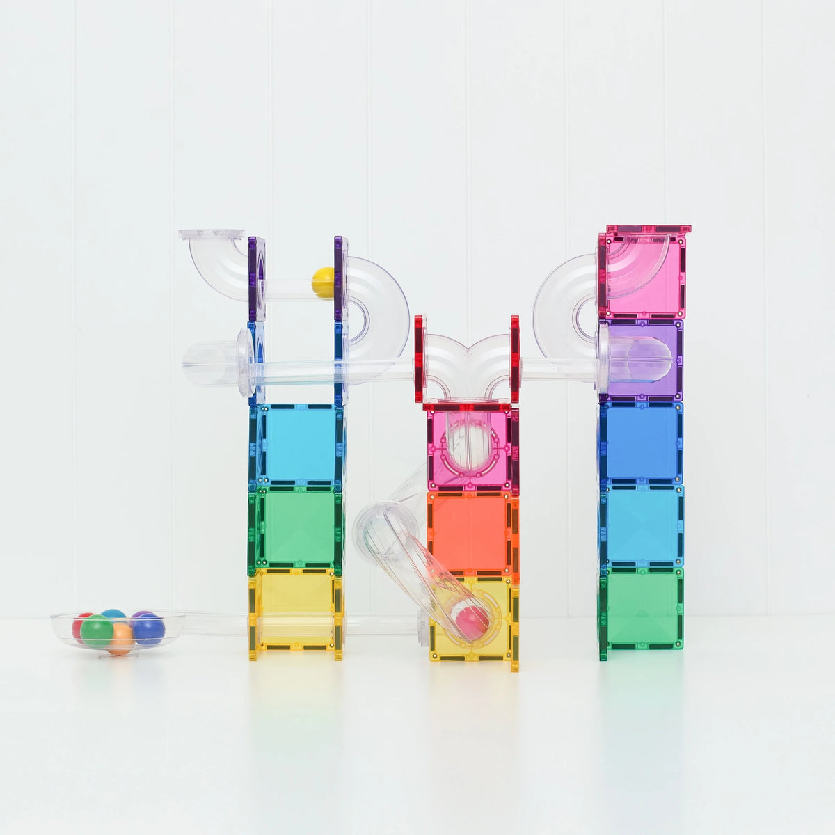 Connetix Tiles Bright Ball Run Pack 114 pc