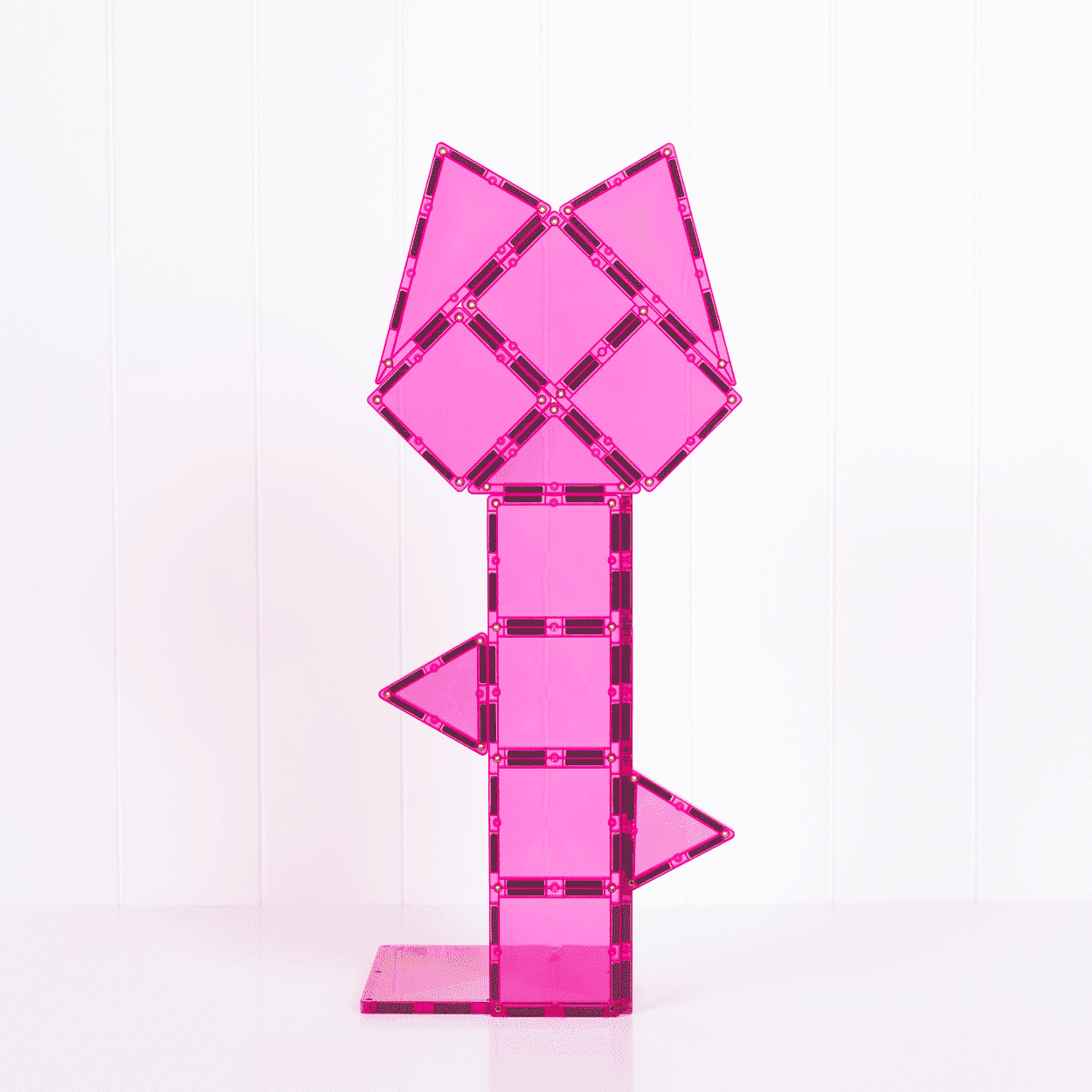 Connetix Magnetic Tiles Pink