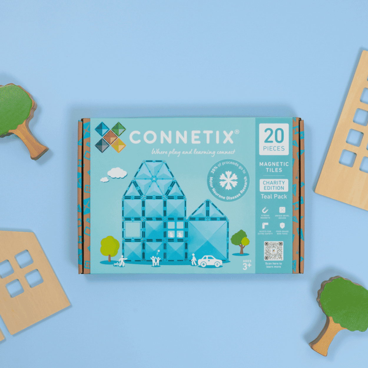 Connetix Tiles Charity Pack Teal 