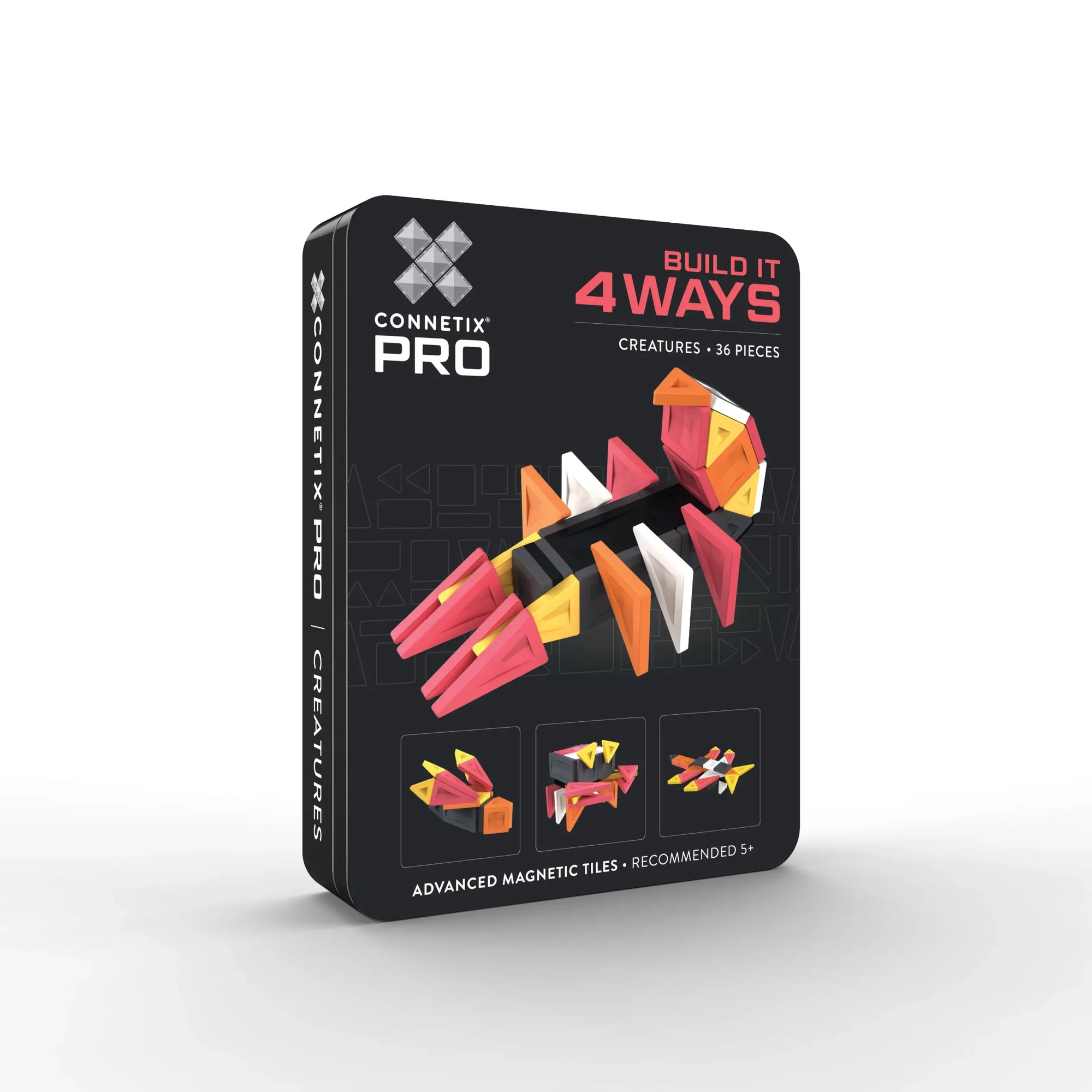 Connetix Tiles PRO Build It 4 Ways Creatures Pack 36 pc
