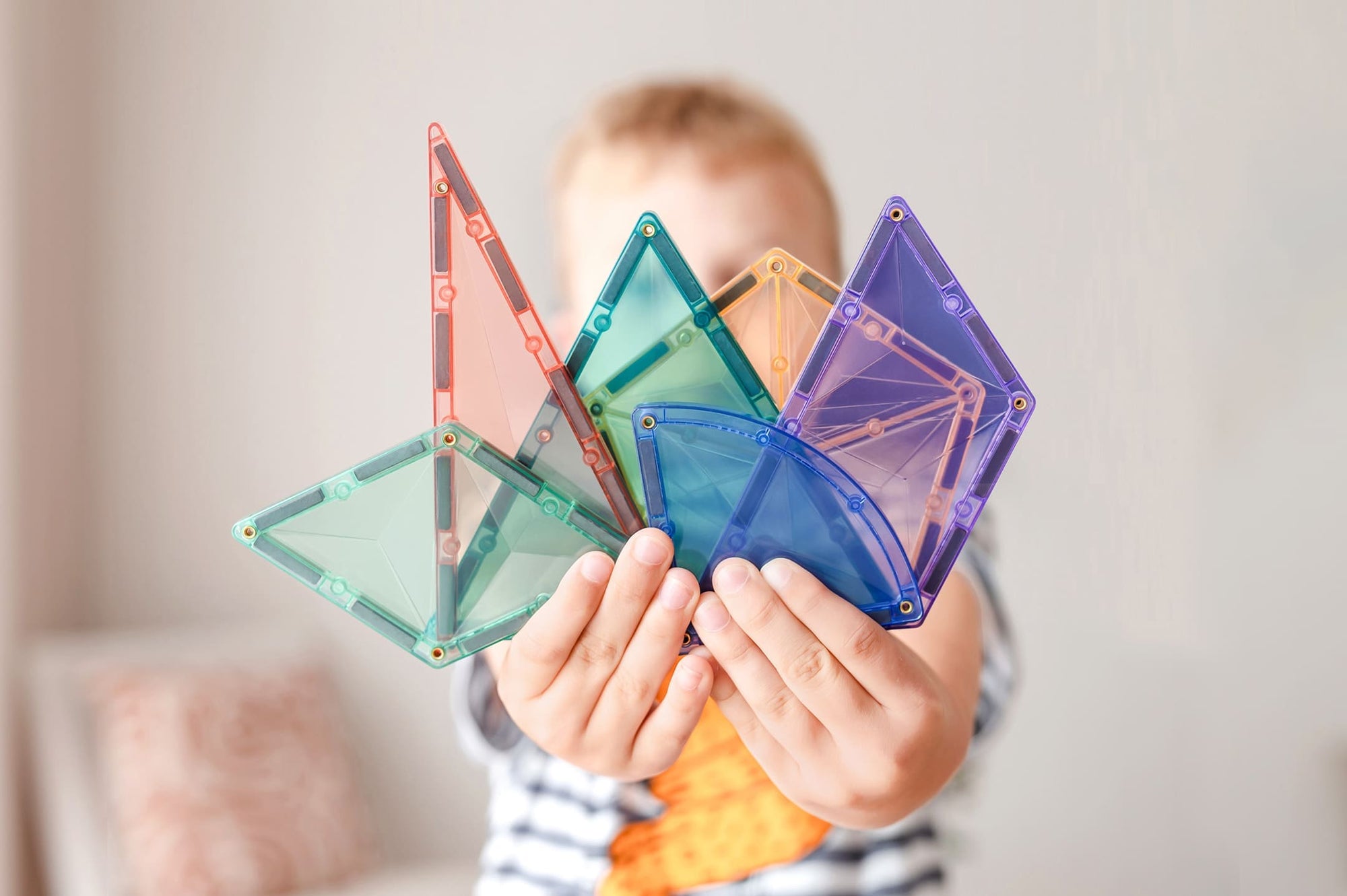 Connetix Magnetic Tiles Pastel Shape Expansion Pack