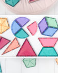 Connetix Magnetic Tiles Pastel Shape Expansion Pack