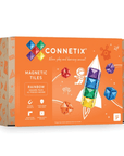 Connetix Magnetic Tiles Rainbow Square Pack 42 pc