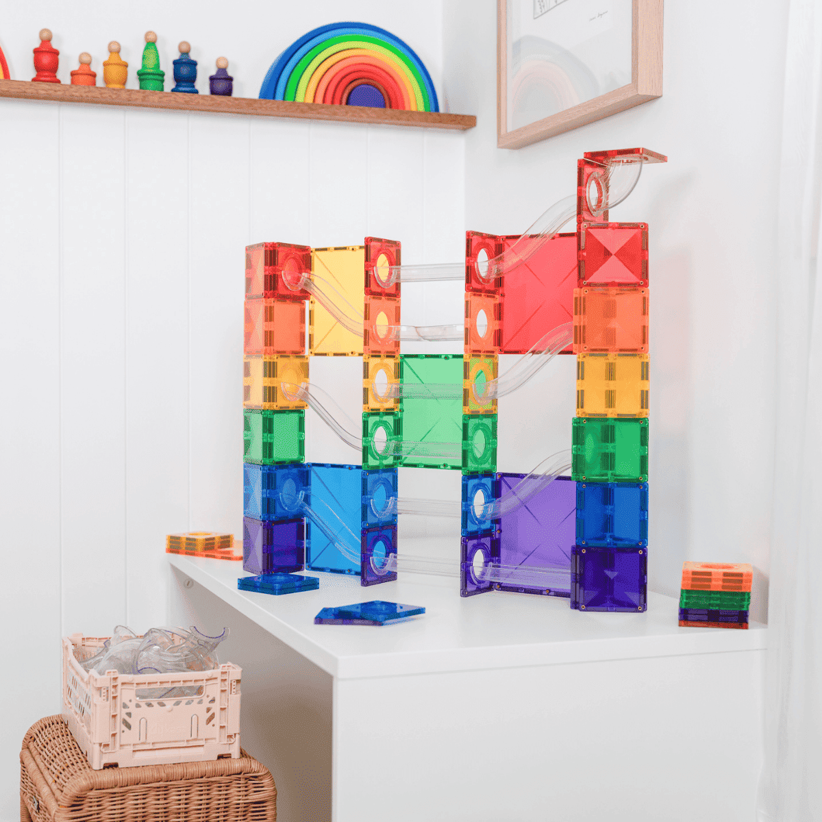 Connetix Tiles Super Ball Run Pack 