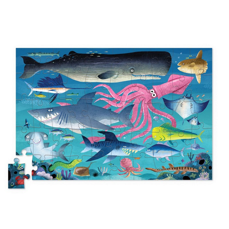 Crocodile Creek 50 pc Tin Puzzle - Shark Reef