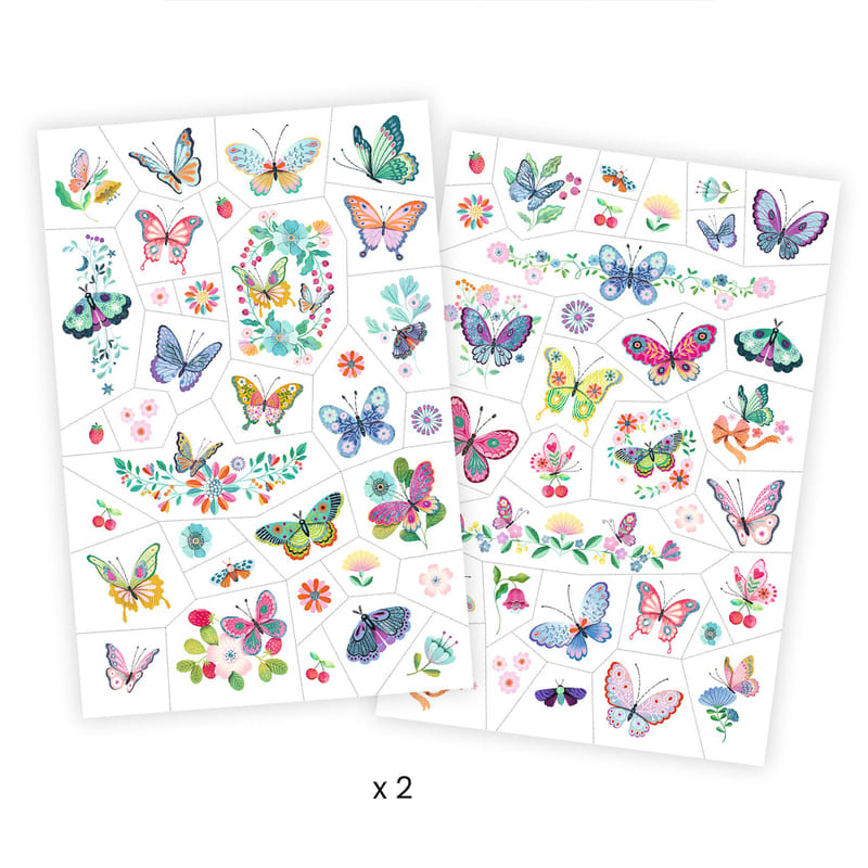 Djeco Dream Butterflies Tattoos