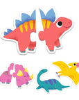 Djeco Duo Dinosaur 20pc Puzzle