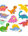 Djeco Duo Dinosaur 20pc Puzzle