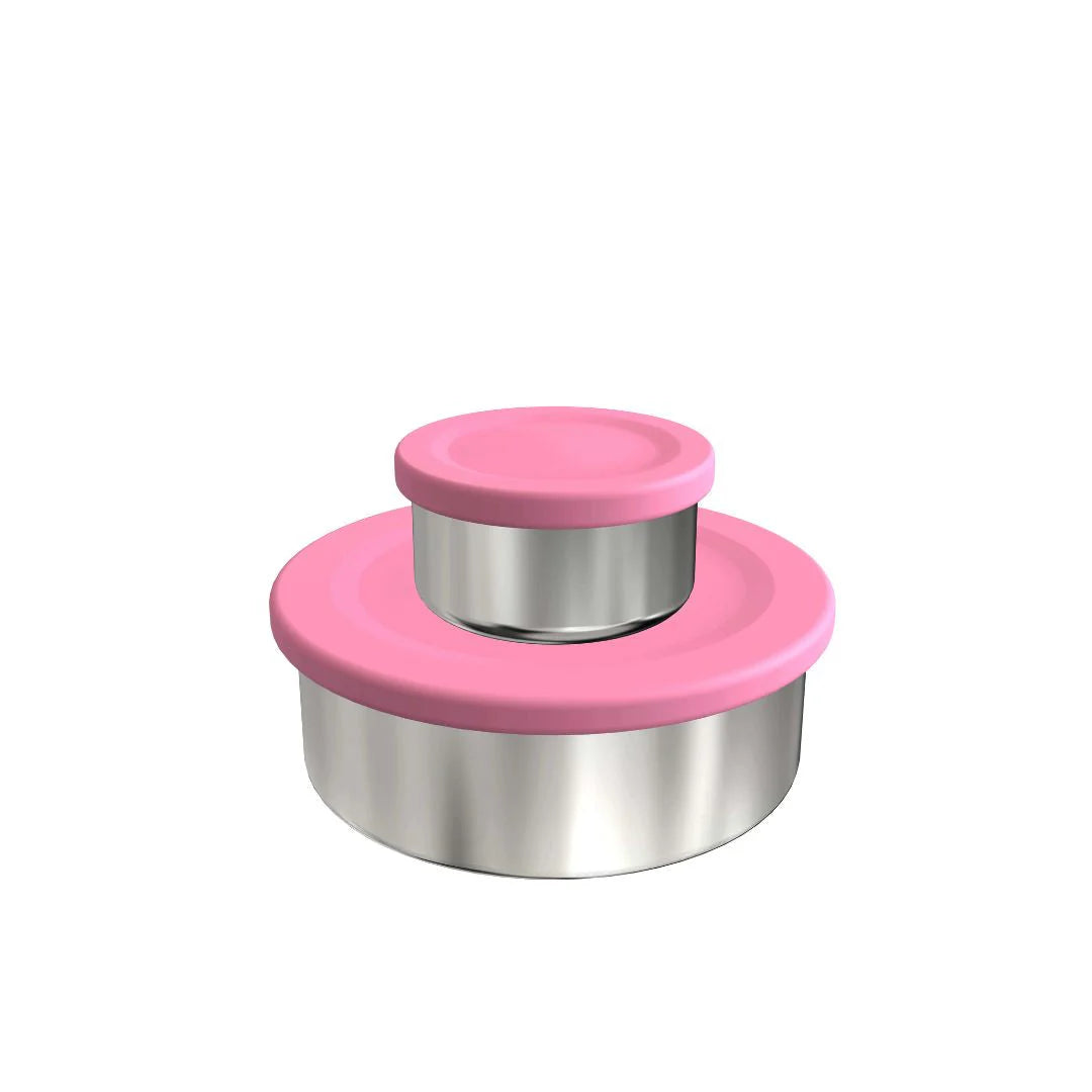Ss Stackable Snack Pot Ecococoon Stainless Steel Snack Pots – Little Junior Co