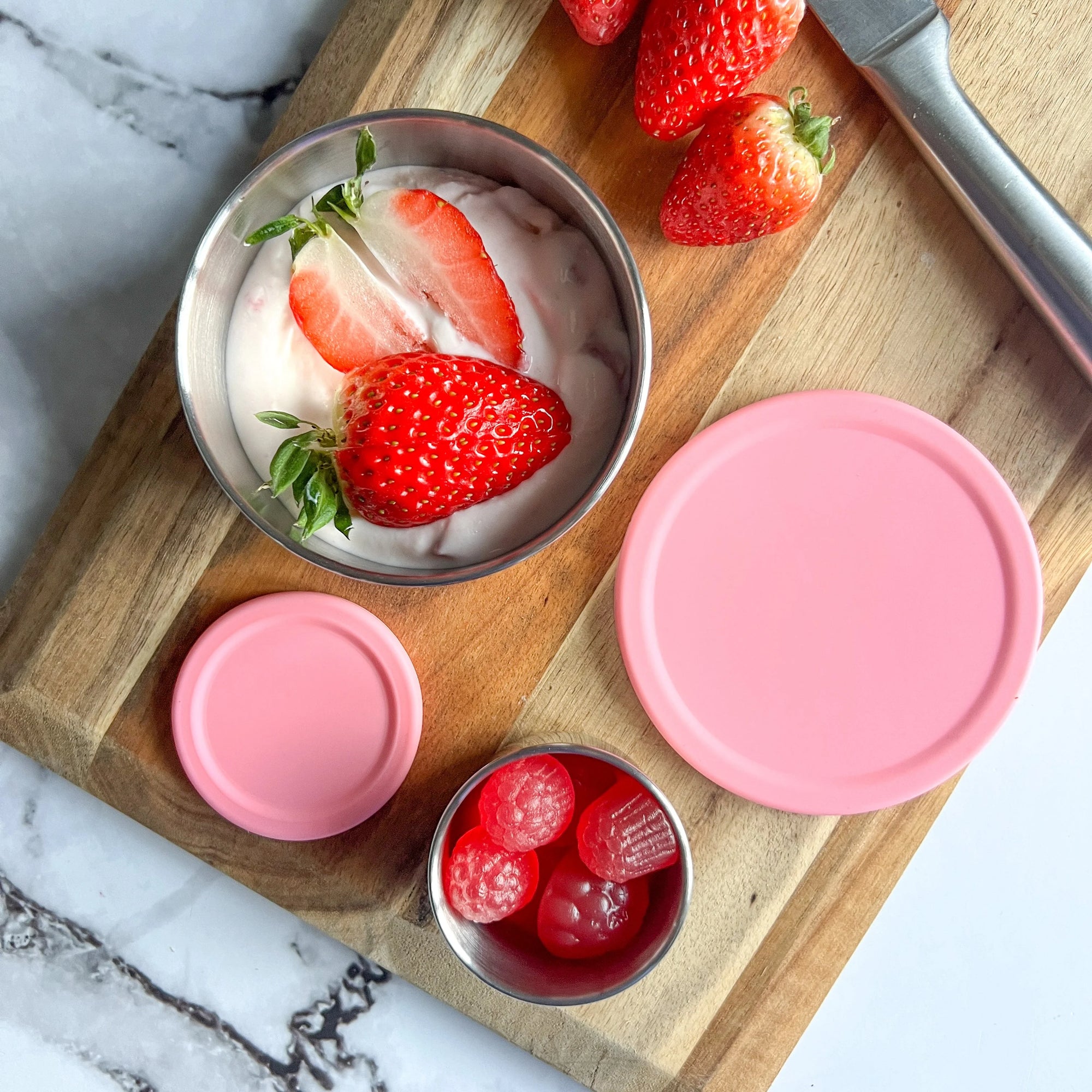 Ecococoon Stainless Steel Snack Pots