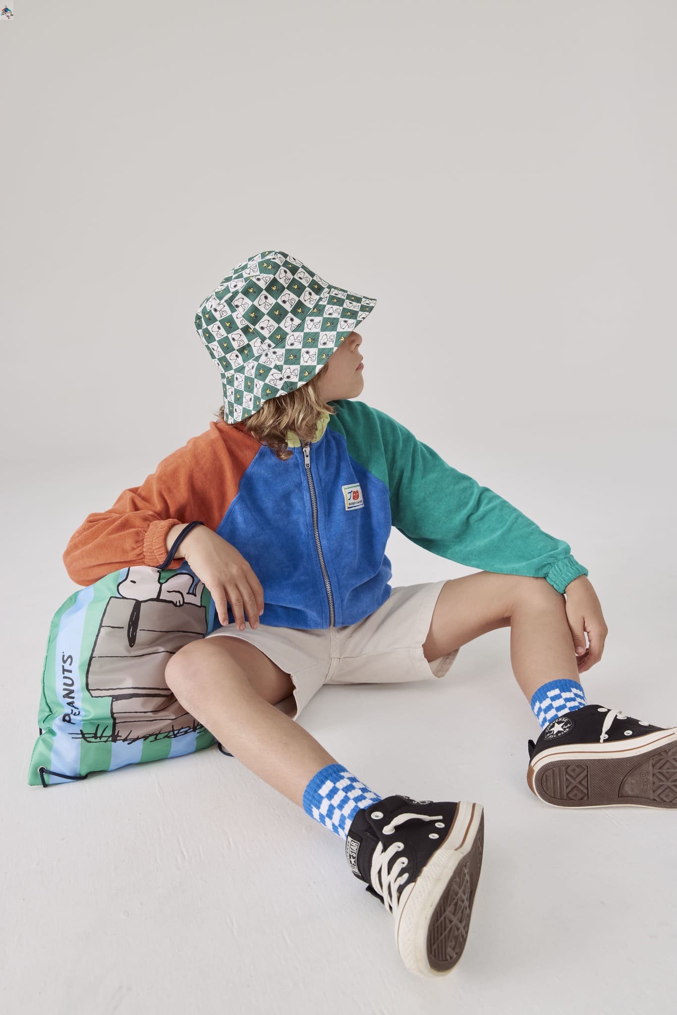 Engelite Peanuts Drawstring Bag