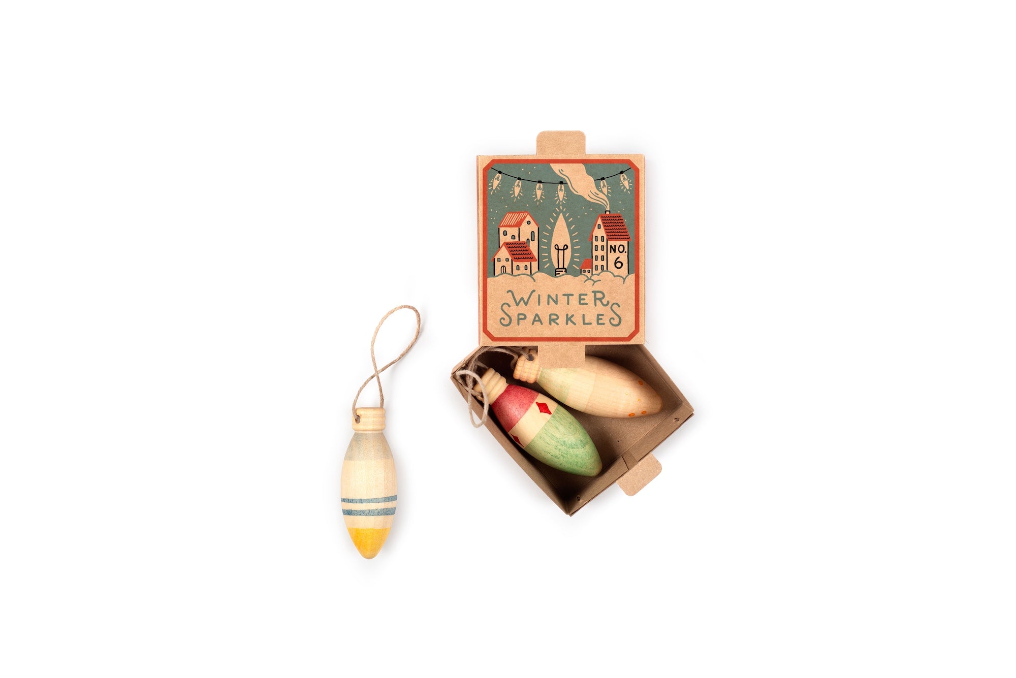 Grapat Christmas Ornaments No 6 Winter Sparkles