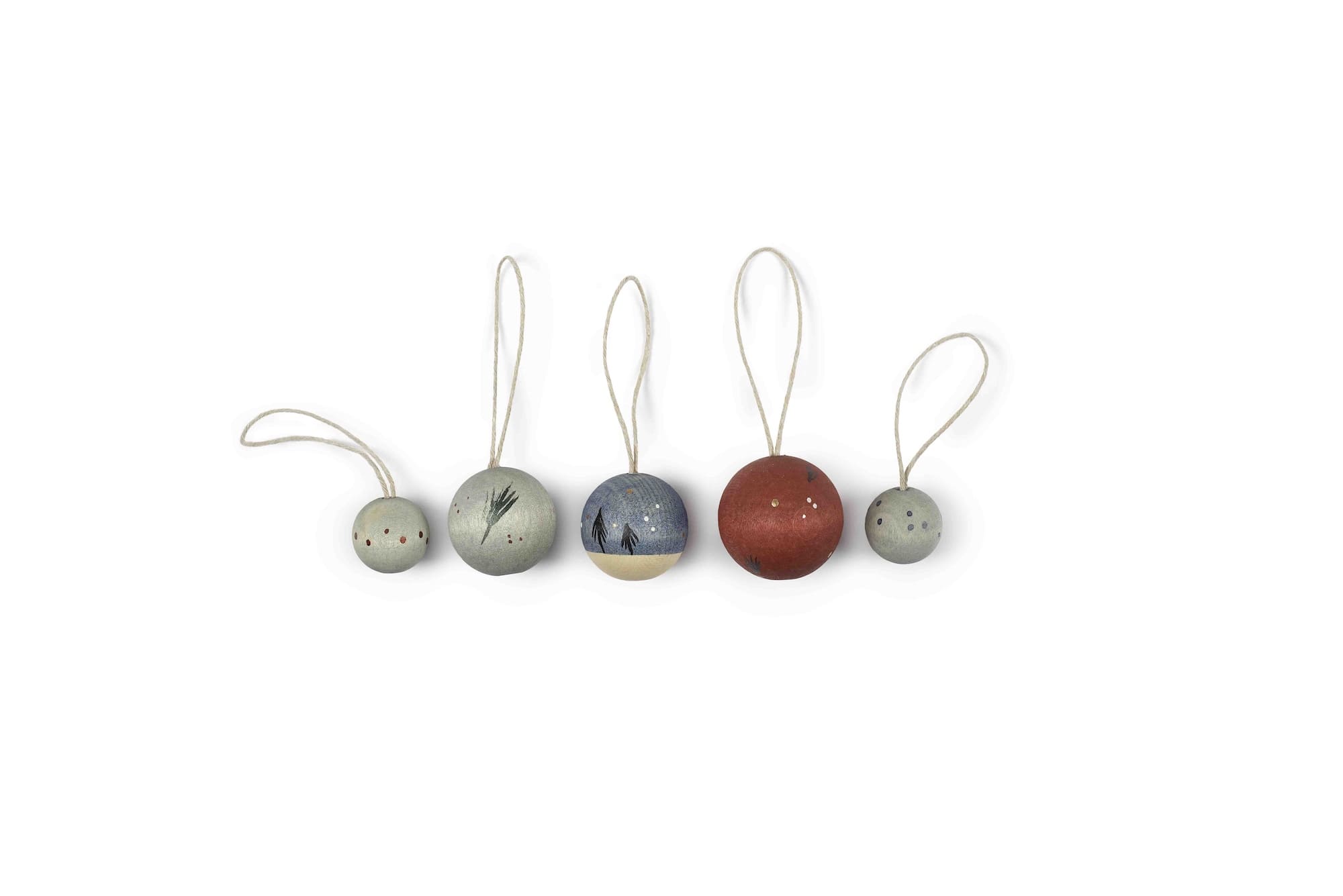 Grapat Christmas Ornaments No 7 Wish Balls