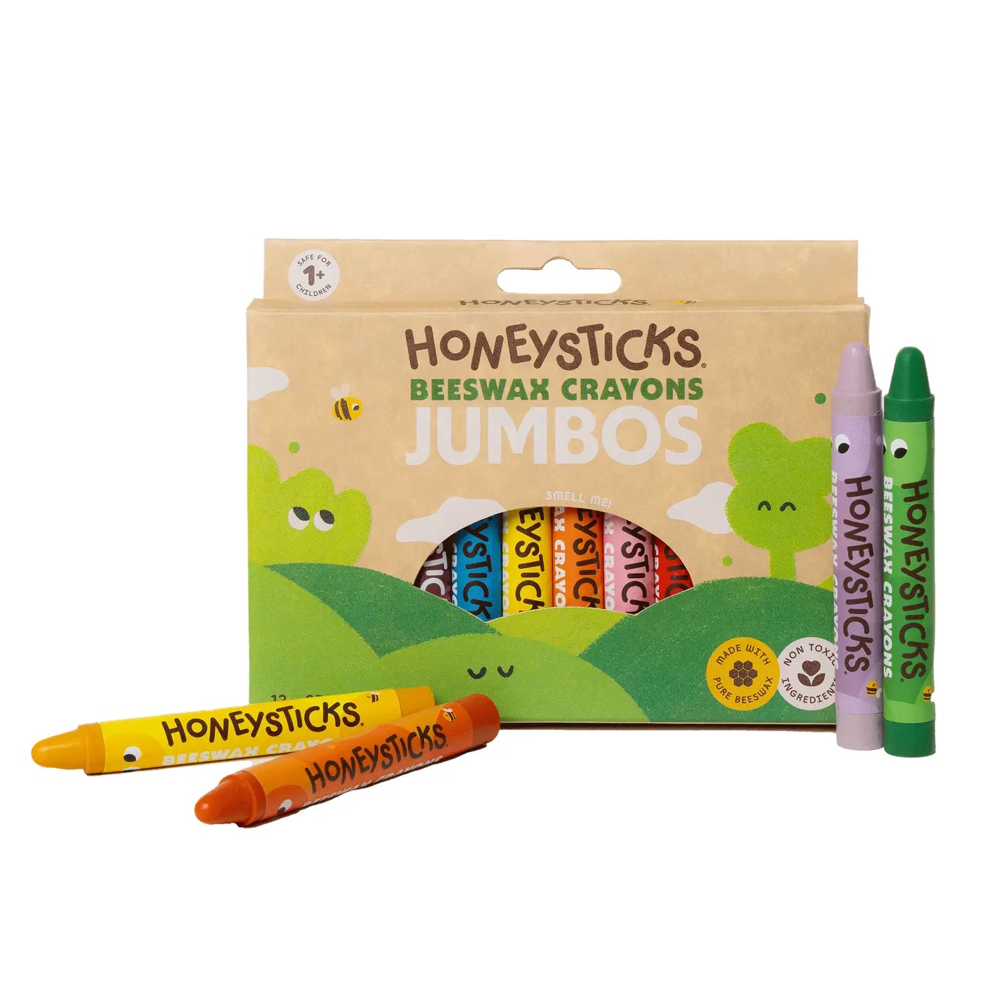 Honeysticks Beeswax Crayons Jumbos