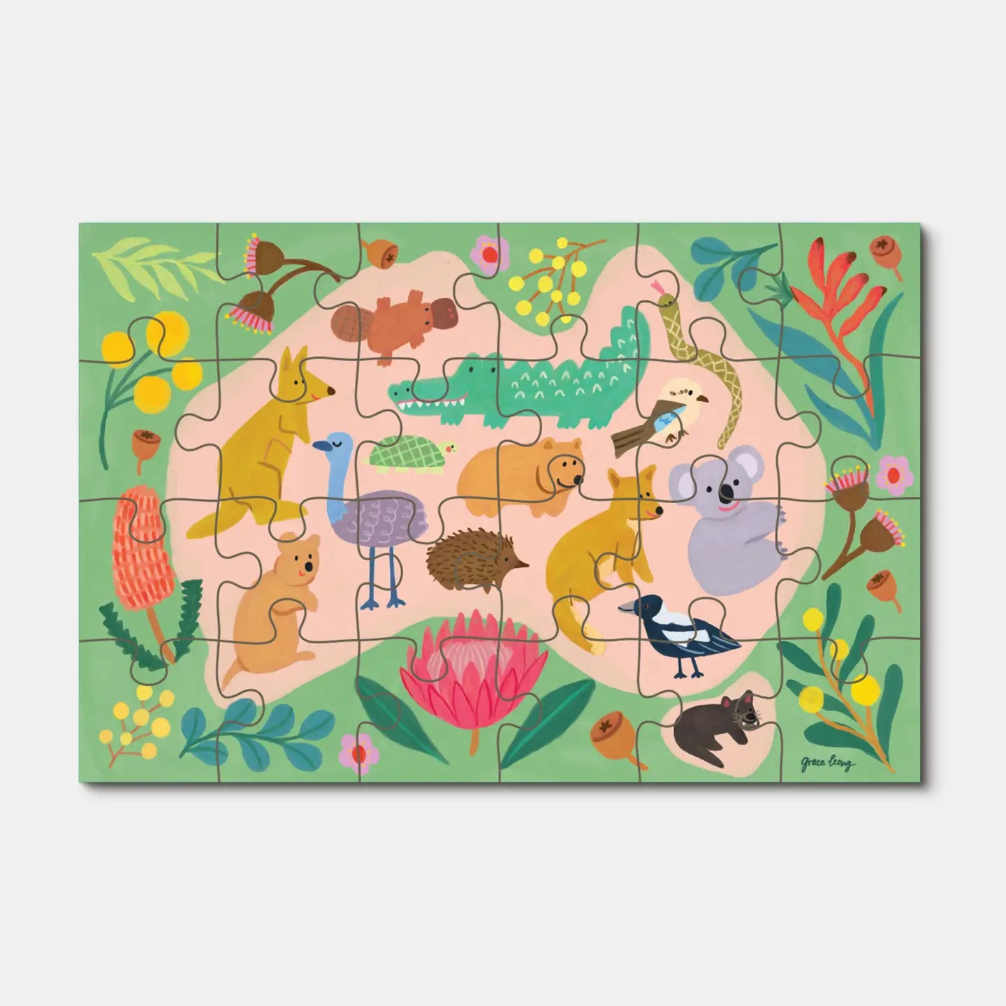 Journey of Something 24 Piece Kids Puzzle Australian Animals