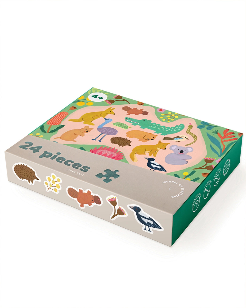 Journey of Something 24 Piece Kids Puzzle Australian Animals