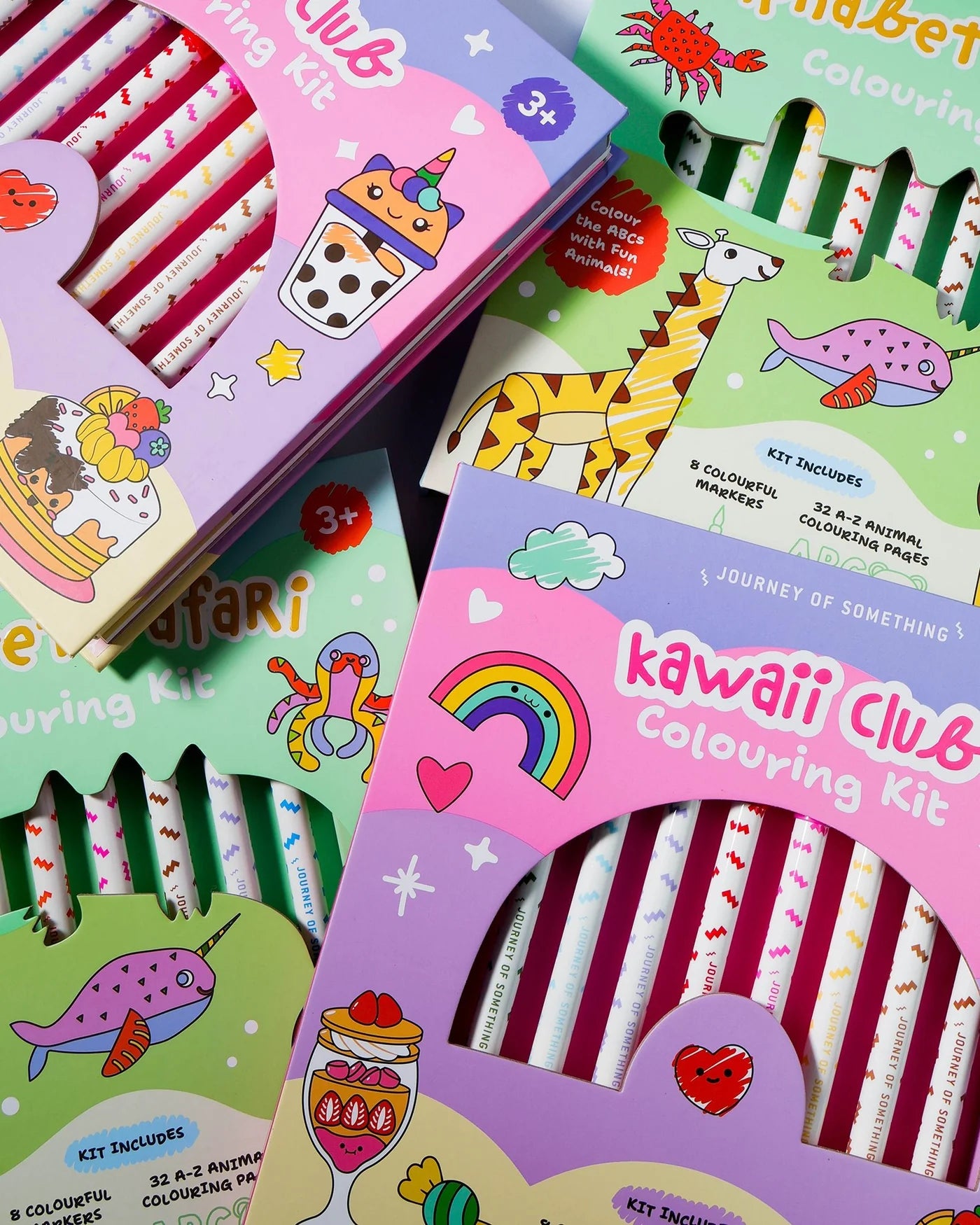 Journey of Something Colouring Kit