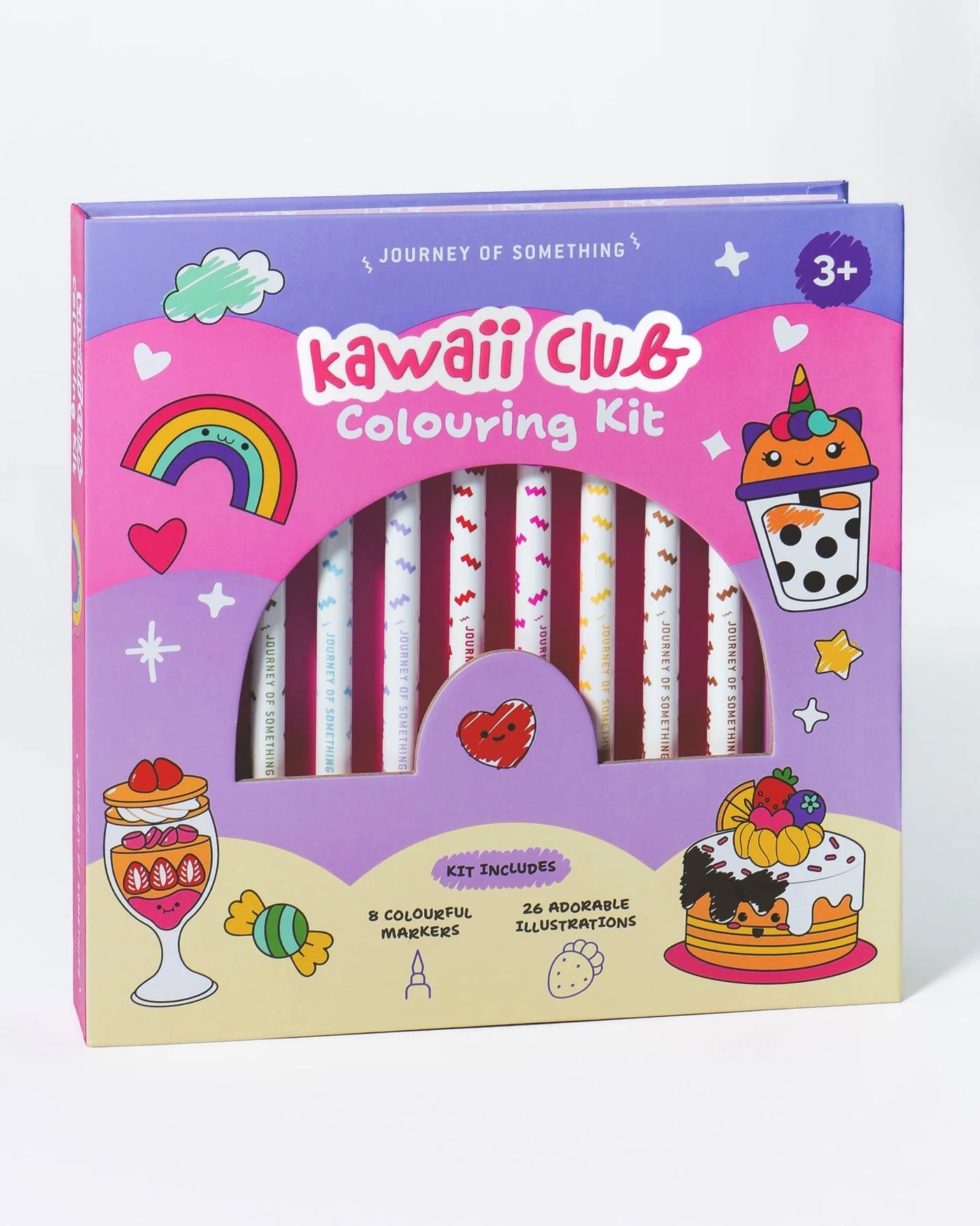 Journey of Something Kawaii Club Colouring Kit