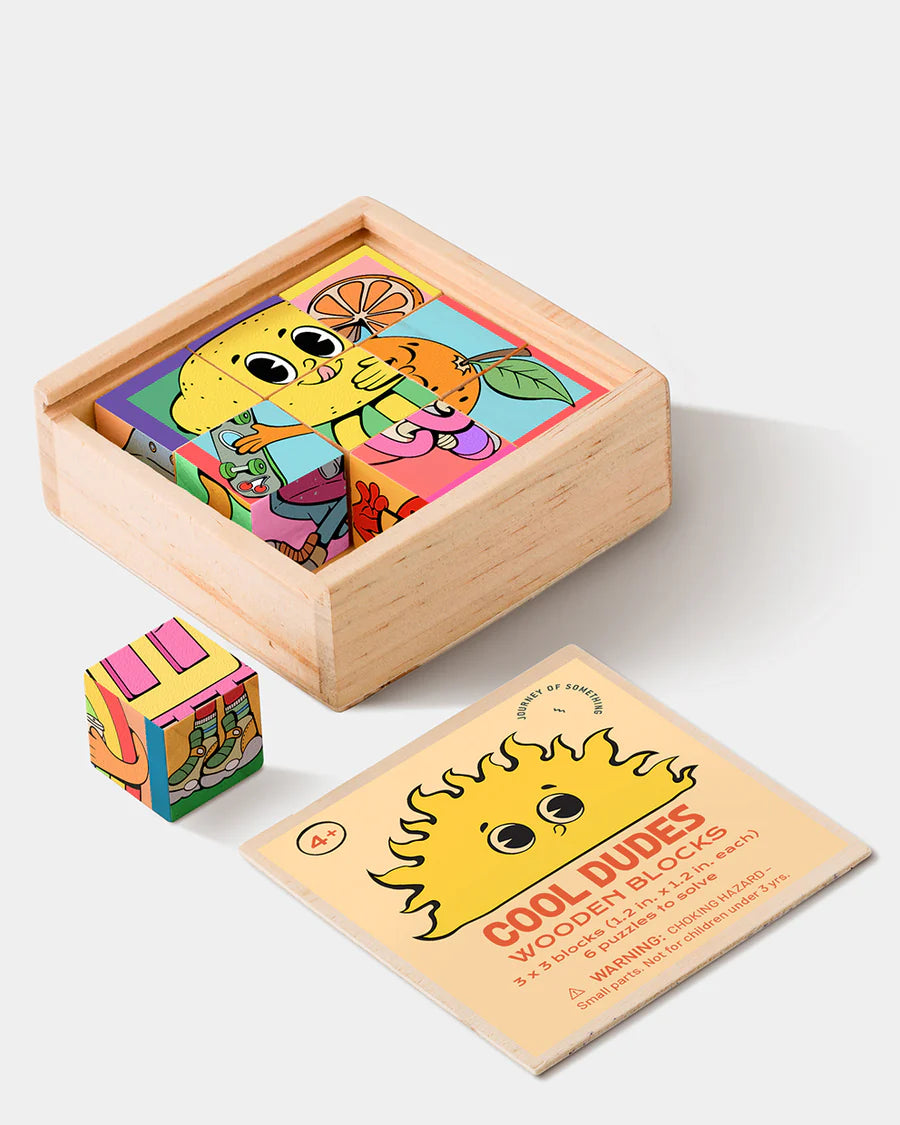 Journey of Something Wooden Block Puzzle Cool Dudes