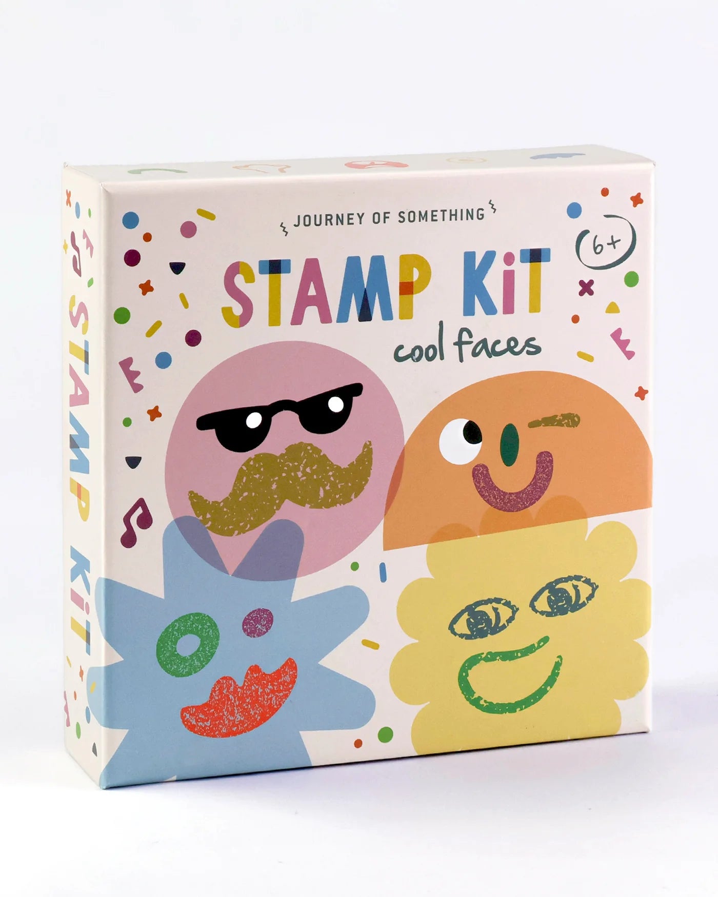 Journey of Something Wooden Stamp Kit - Cool Faces