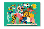 Load image into Gallery viewer, 24 Piece Kids Puzzle Animal Carnival
