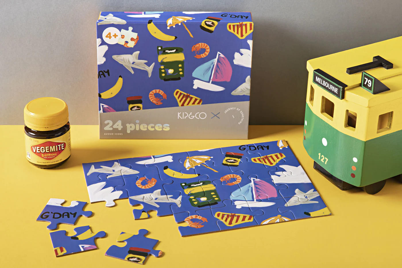 24 Piece Kids Puzzle Aussie Icons