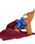 Kathe Kruse Cuddle Friend with Comforter Flori Fox