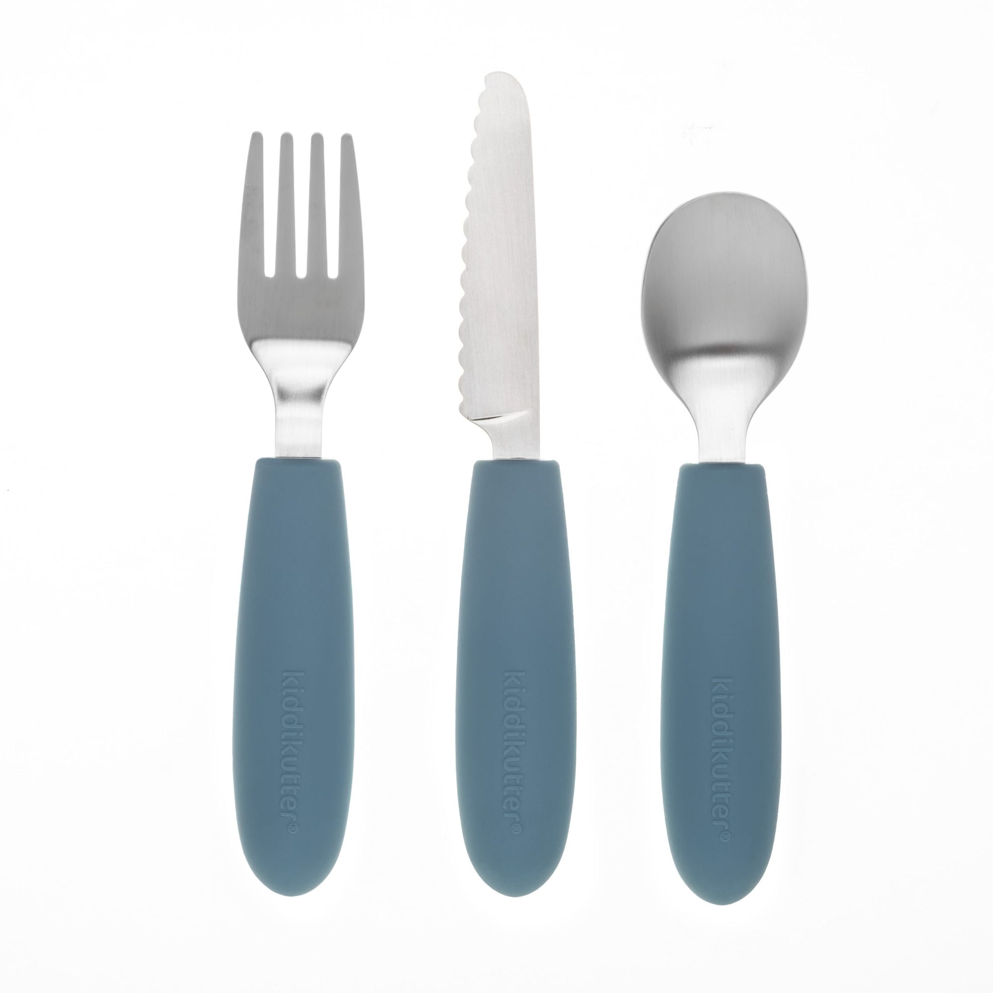 Kiddikutter Cutlery Set Sky Blue