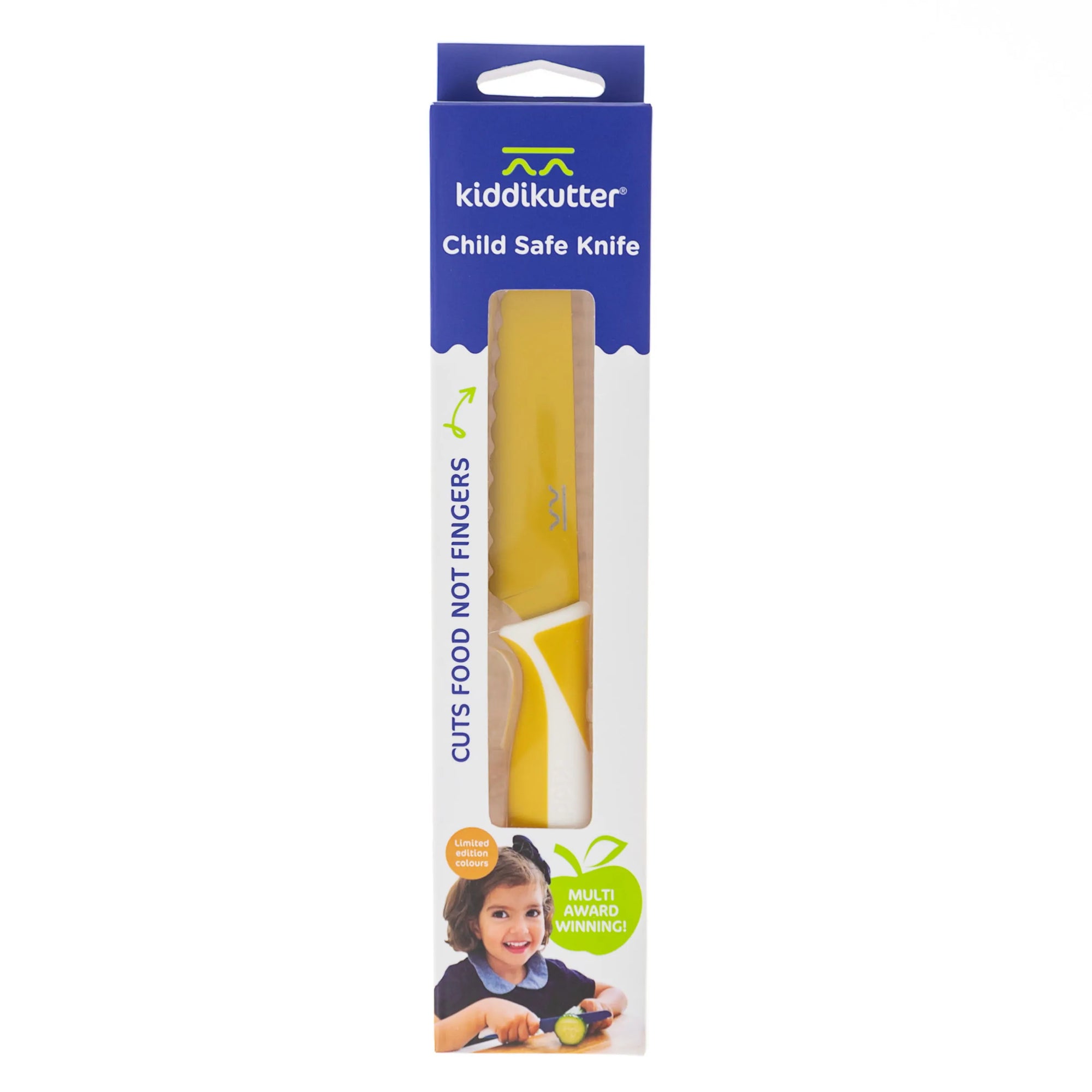 Kiddikutter Kids Knife Mustard