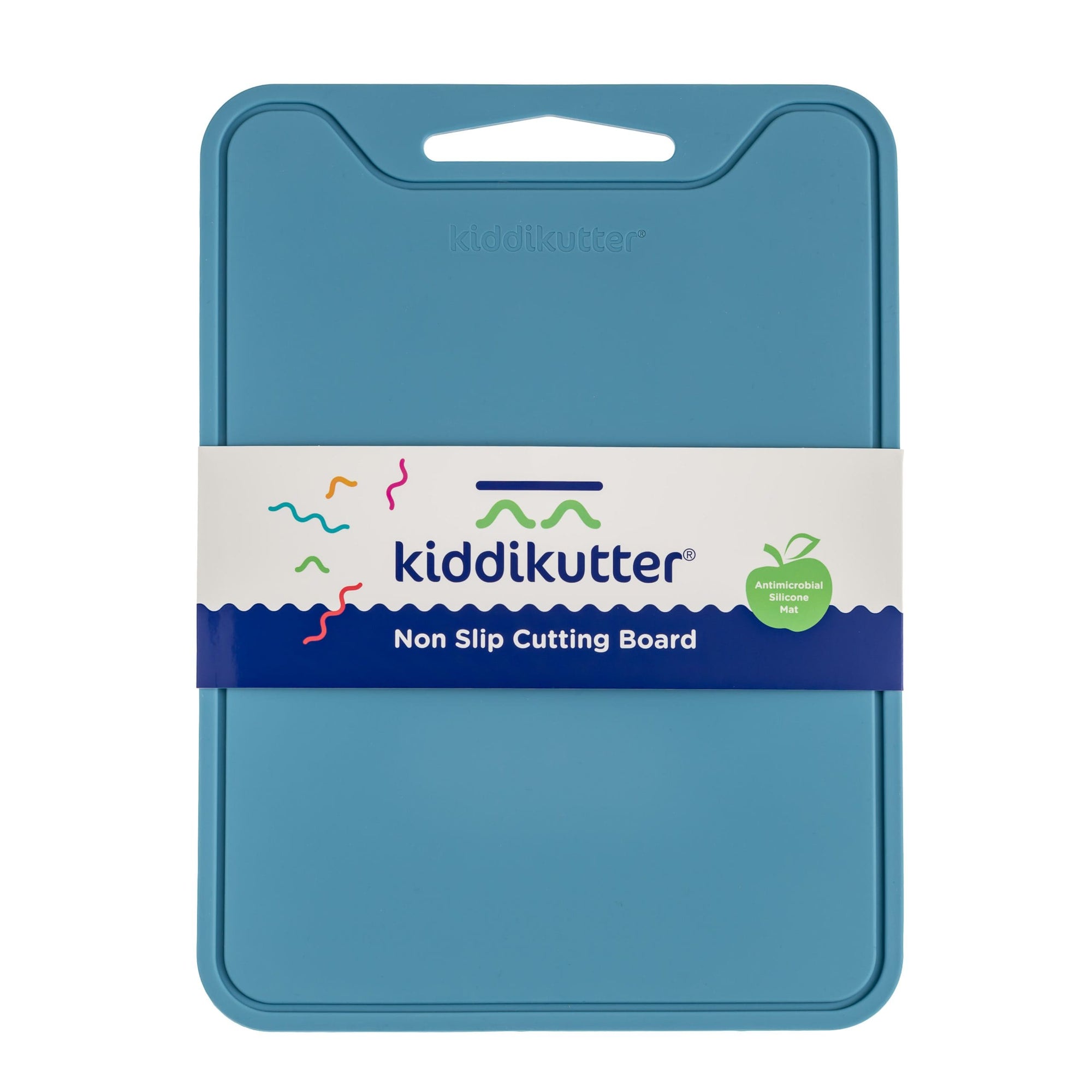 Kiddikutter Sky Blue Silicone Cutting Board