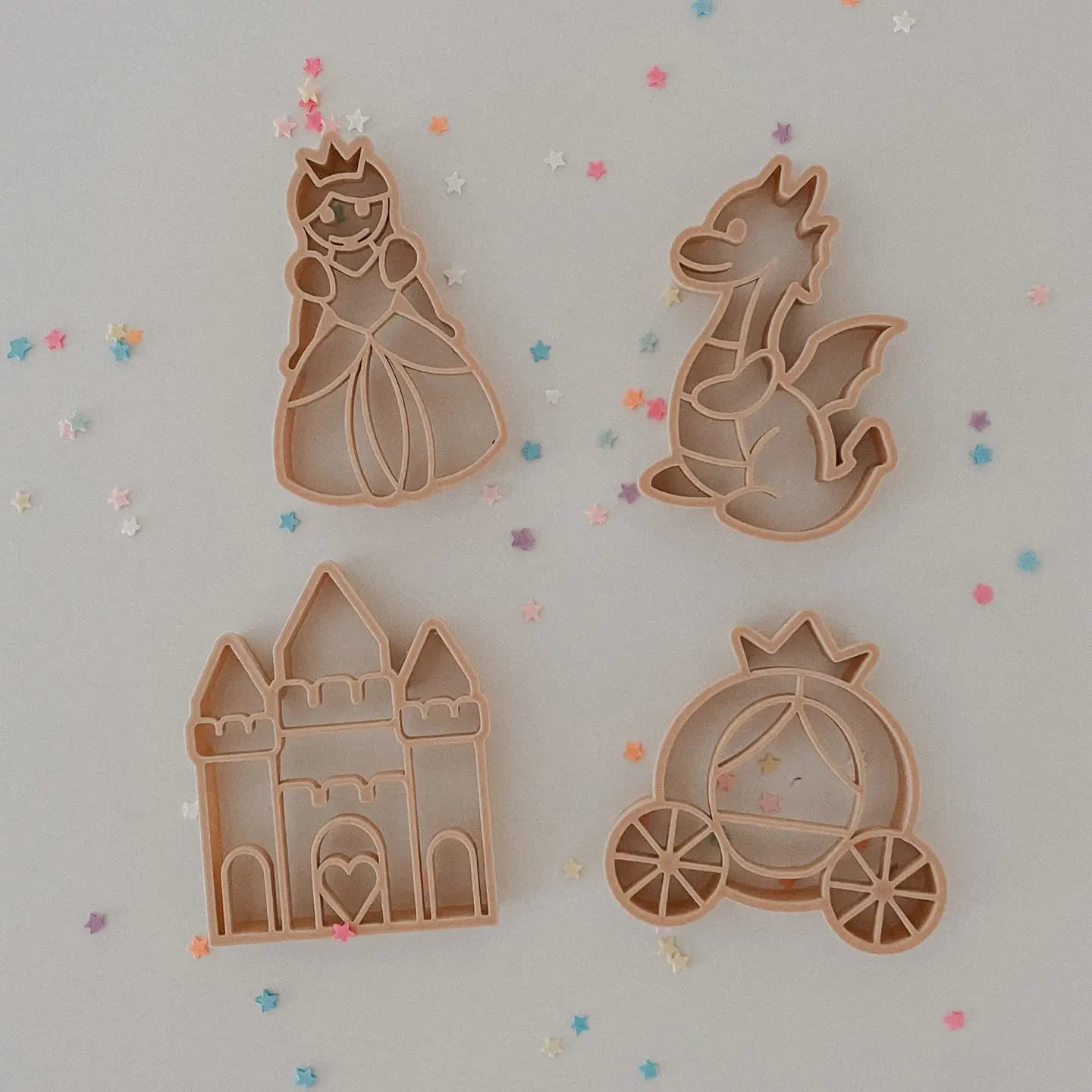 Kinfolk Pantry Fairytale Princess Playdough Eco Cutter Set