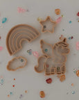 Kinfolk Pantry Fairytale Unicorn Playdough Eco Cutter Set