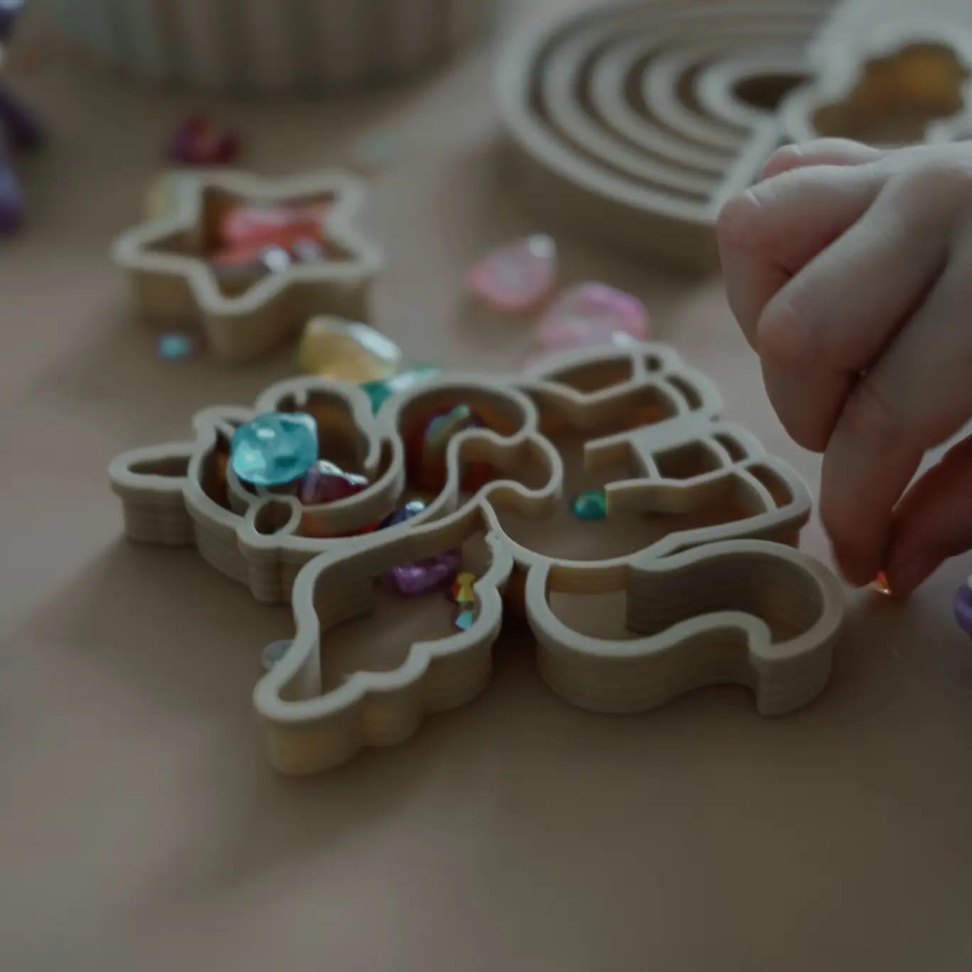 Kinfolk Pantry Fairytale Unicorn Playdough Eco Cutter Set