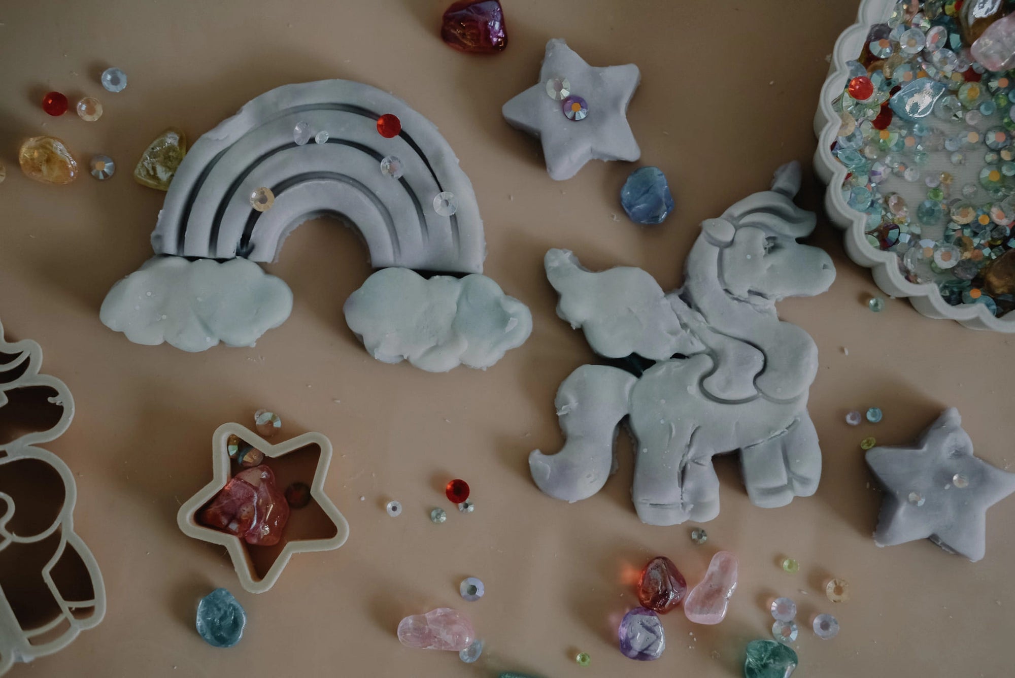 Kinfolk Pantry Fairytale Unicorn Playdough Eco Cutter Set