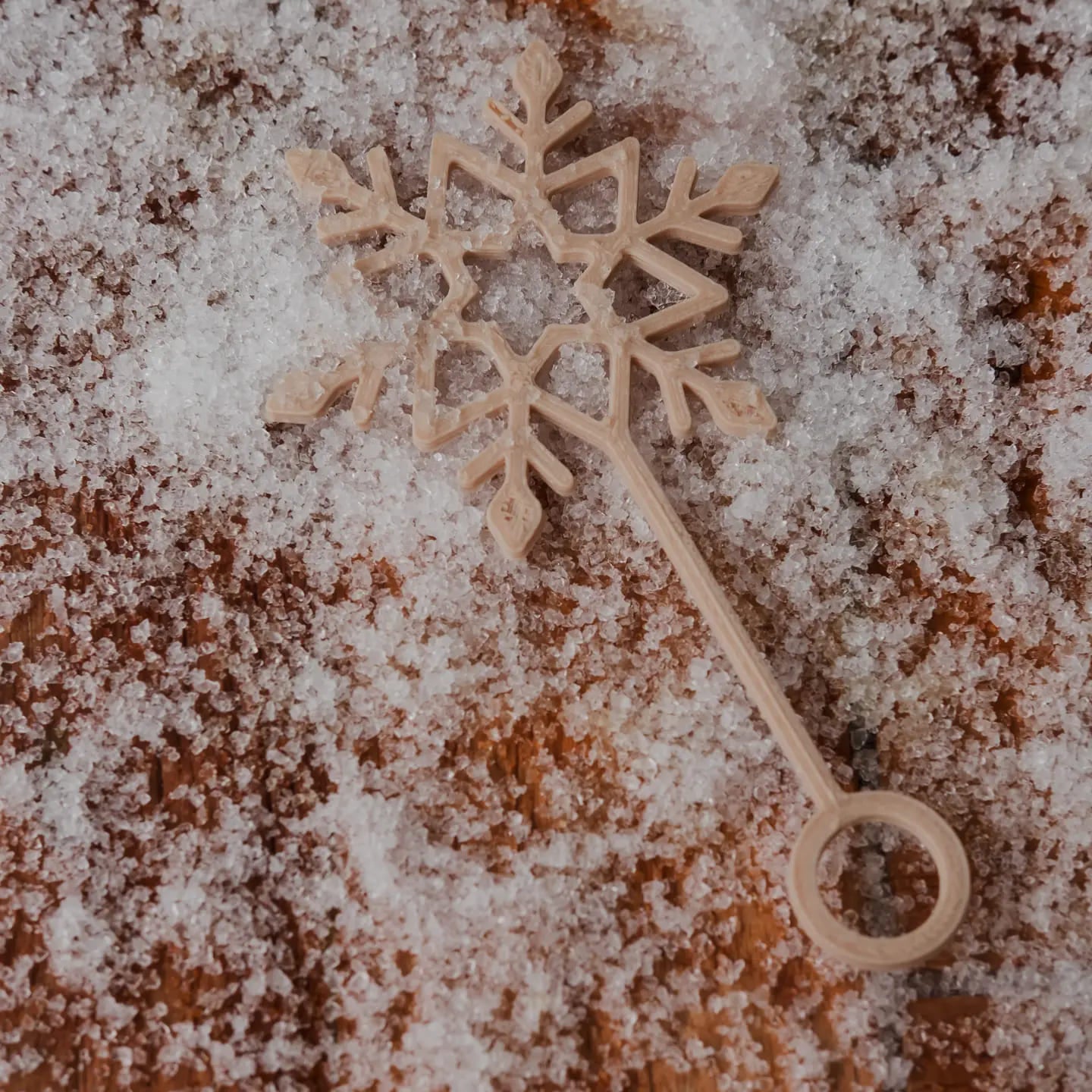 Kinfolk Pantry Snowflake Eco Bubble Wand