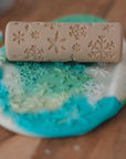 Kinfolk Pantry Snowflake Roller - Pattern Playdough Roller