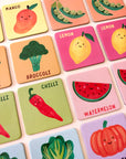 Lauren Sissons Studio Fruit and Veg Matching Game