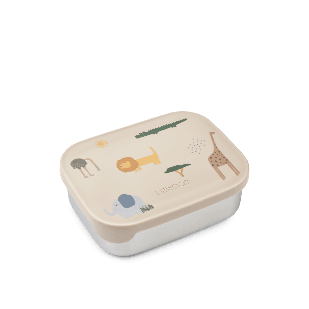 Liewood Arthur Printed Lunchbox - Safari 