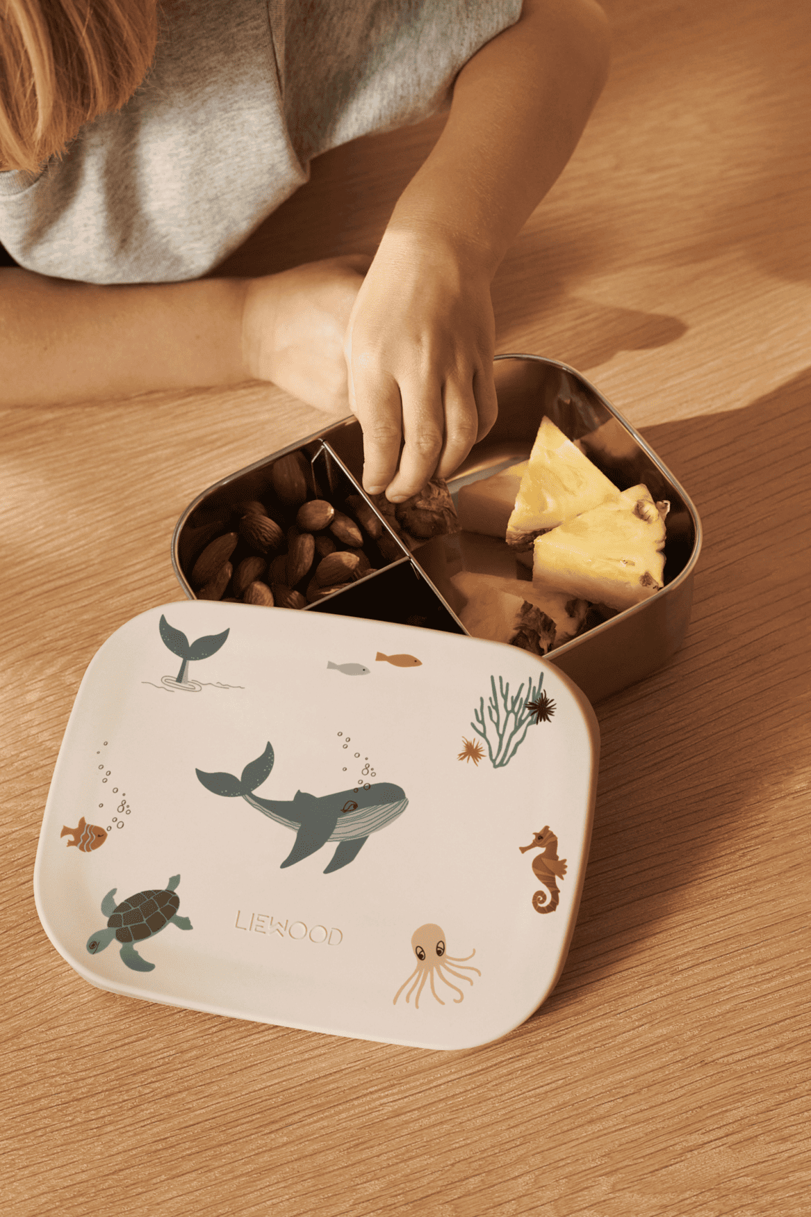 Liewood Arthur Staineless Steel Lunchbox - Sea Creature